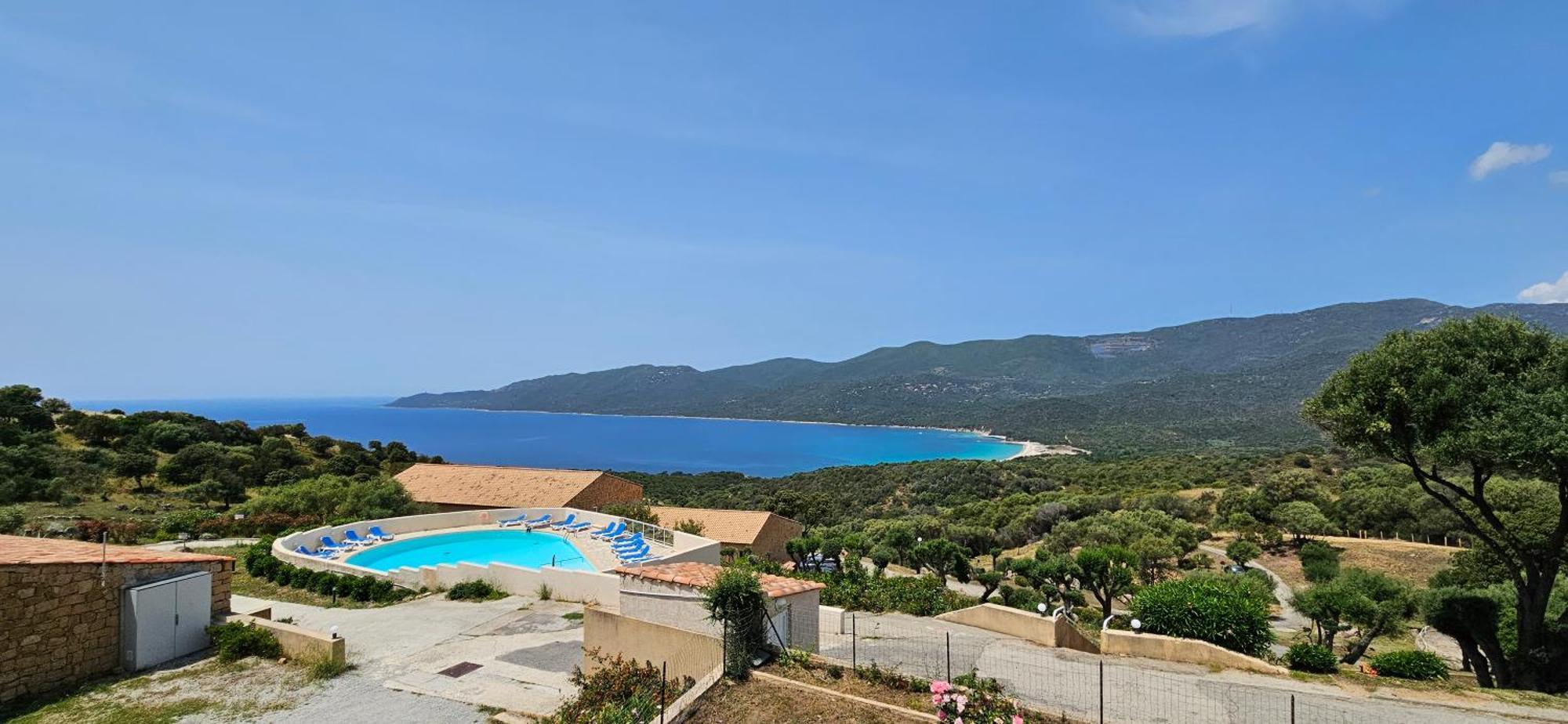 Mini Caseddu T2, Alba Rossa Avec Piscine & Vue Mer Serra-di-Ferro  Luaran gambar